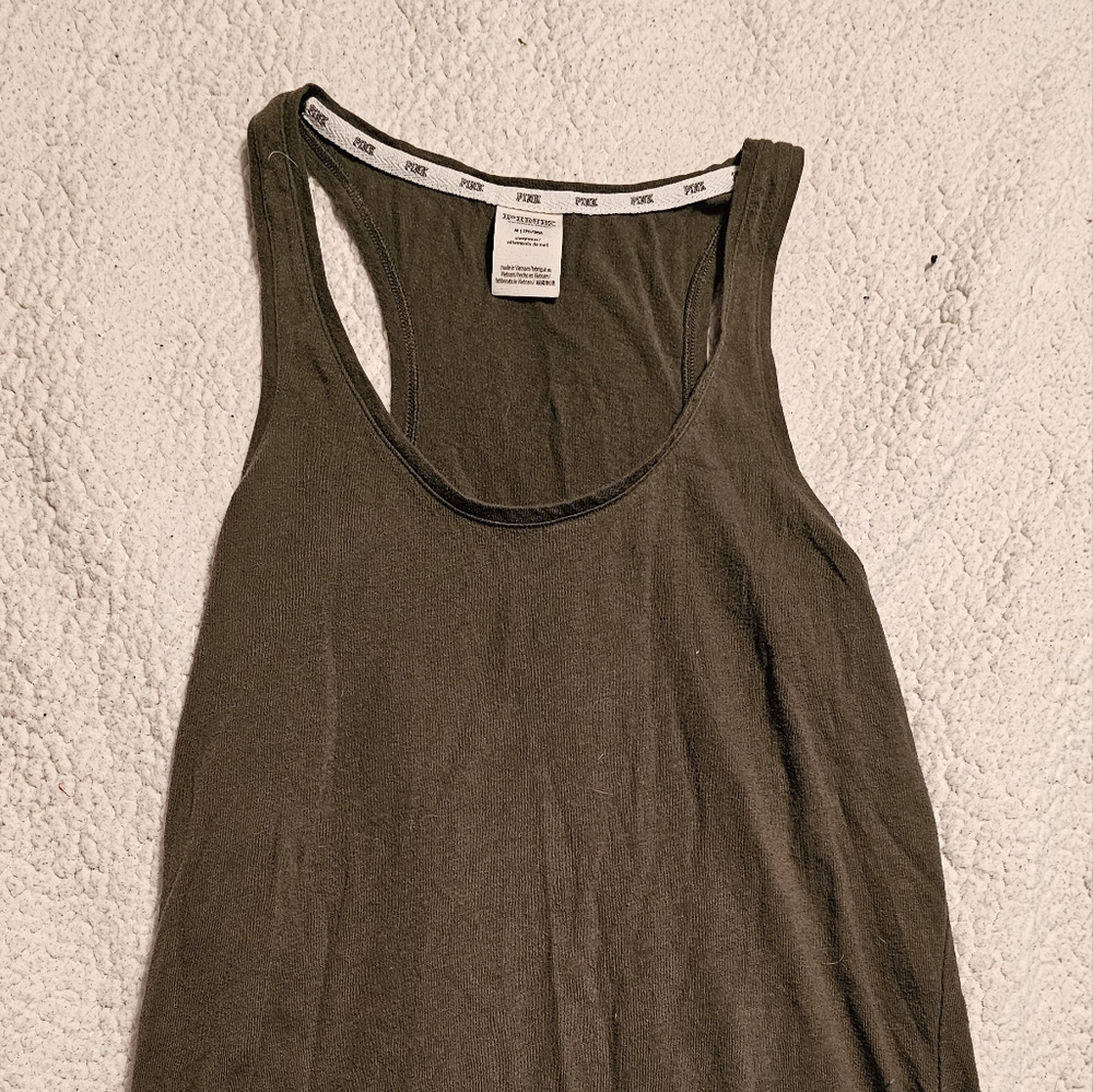 SOLD - PINK Victoria's Secret Racerback Tank Tops